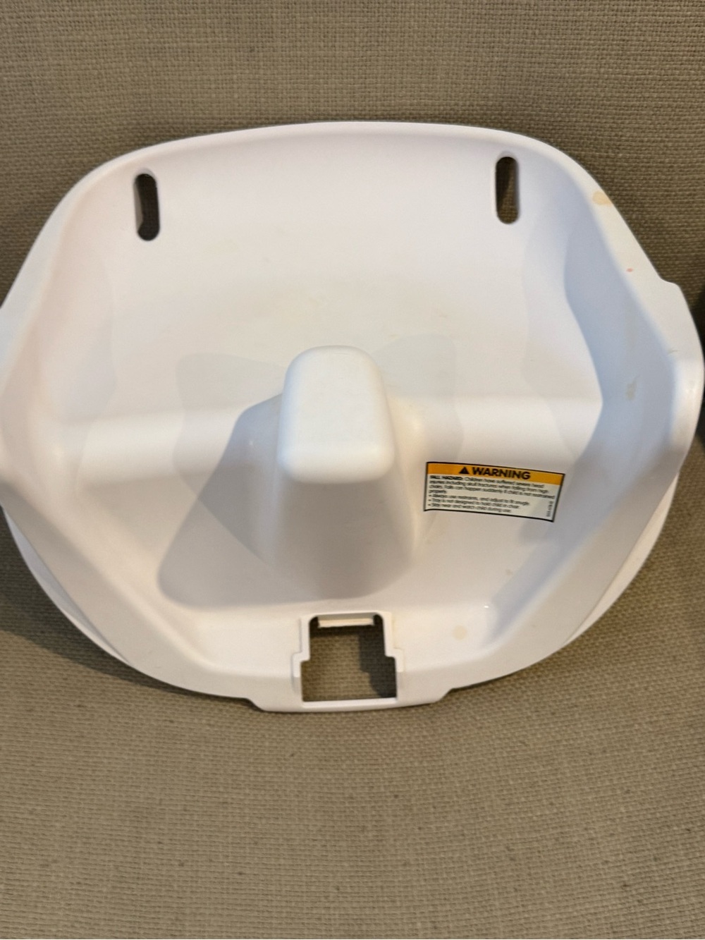 Bloom Fresco High Chair White Plastic Booster Seat Insert